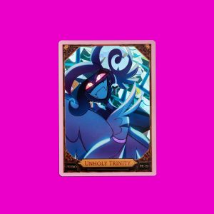 Hazbin Hotel Trading Cards Unholy Trinity Cracked Ice Promo Card (PR-19)