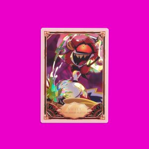 Hazbin Hotel Trading Cards Niffty The Adam Slayer Cracked Ice Promo Card (PR-03)