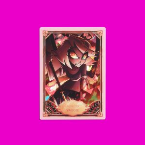 Hazbin Hotel Trading Cards Exorcist Vaggie Cracked Ice Promo Card (PR-04)