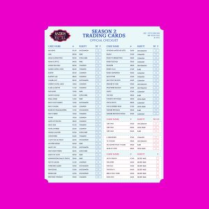 Hazbin Hotel Season Two Trading Cards Official Checklist