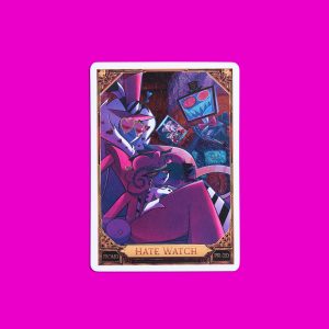 Hazbin Hotel Trading Cards Hate Watch Promo Card (PR-20)
